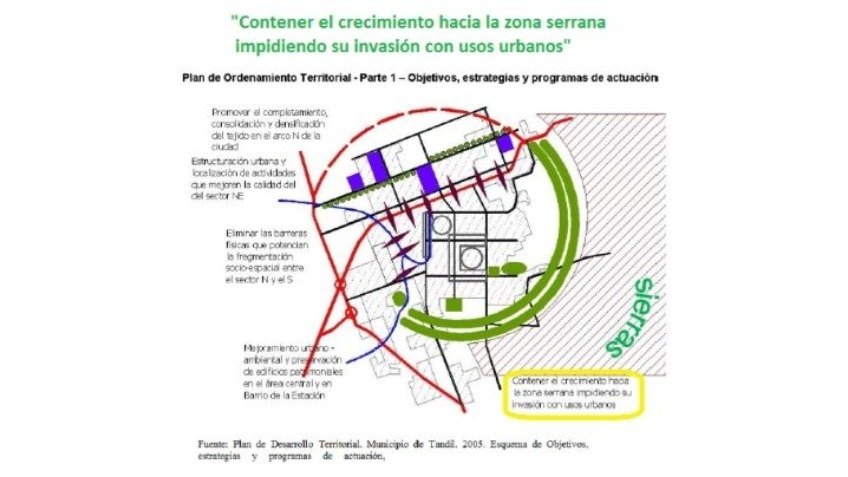 "Ni una construcción más sobre las Sierras"